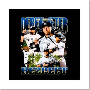 Derek Jeter The Captain Posters and Art